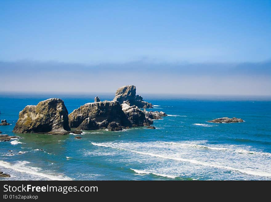 Rocky Beach, Ecola State Park Oregon, USA