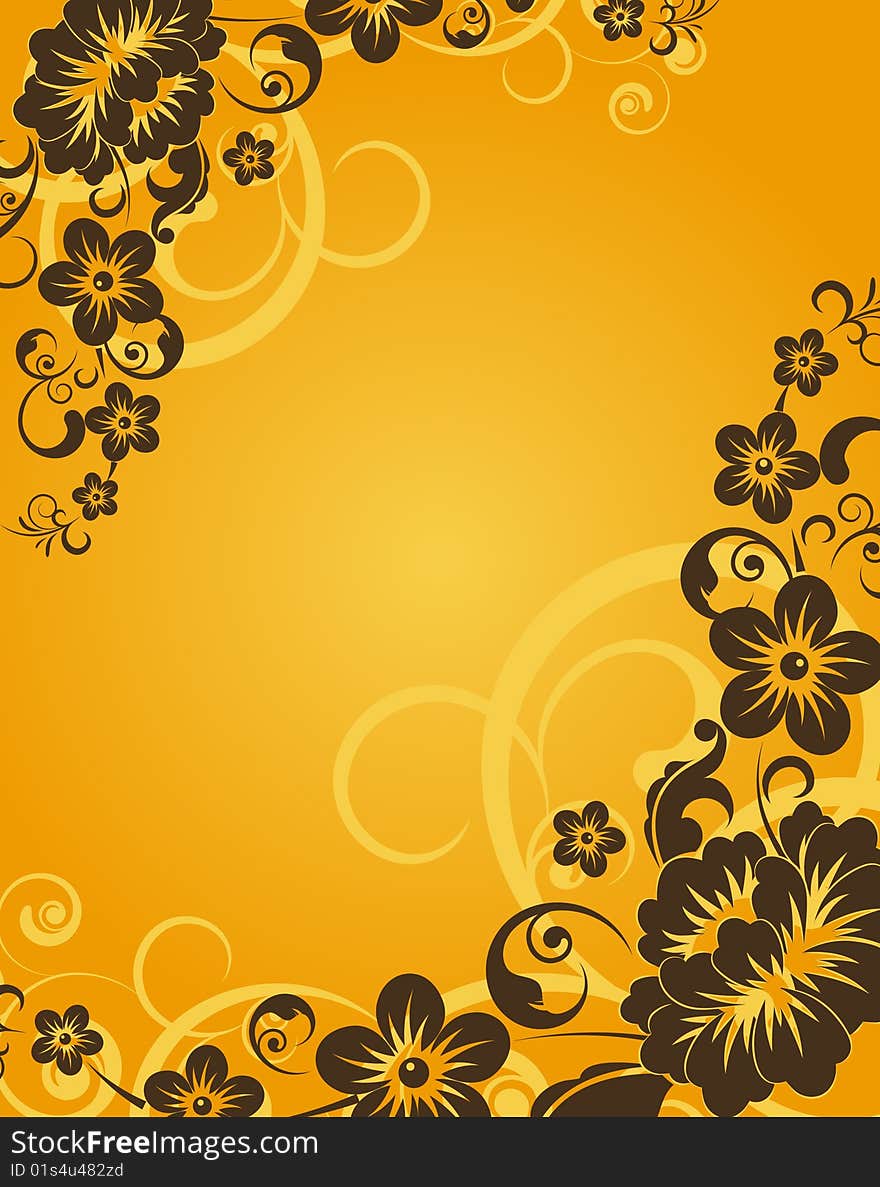 Floral Abstract Background