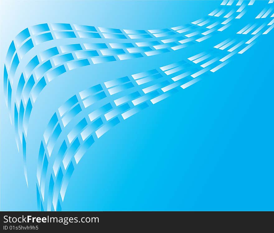 Abstract background with blue shades