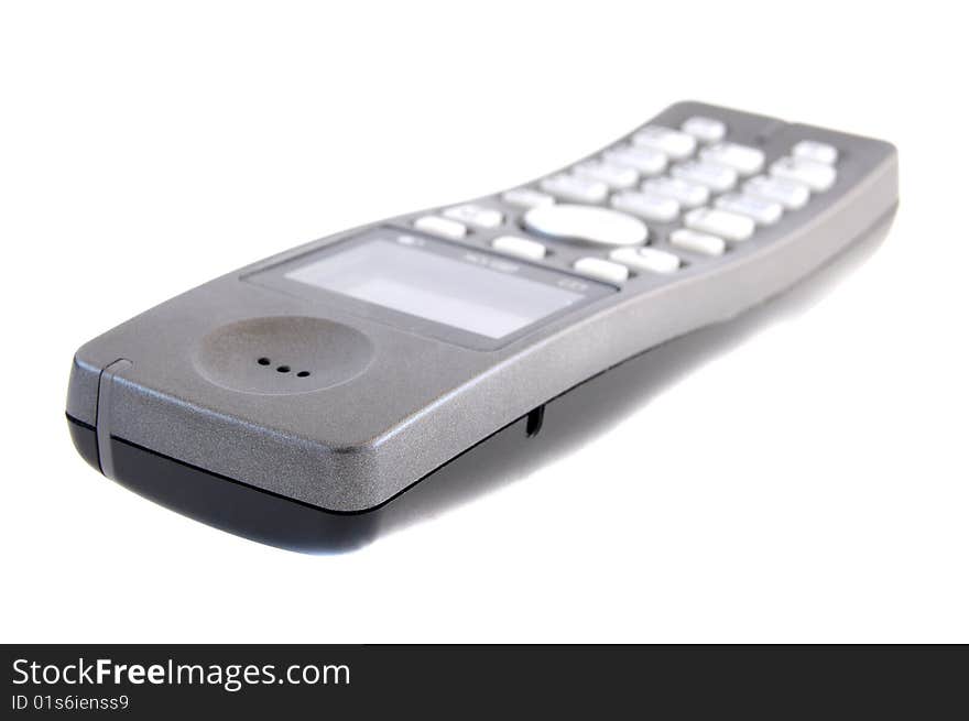 Dect Phone isolated on a white background