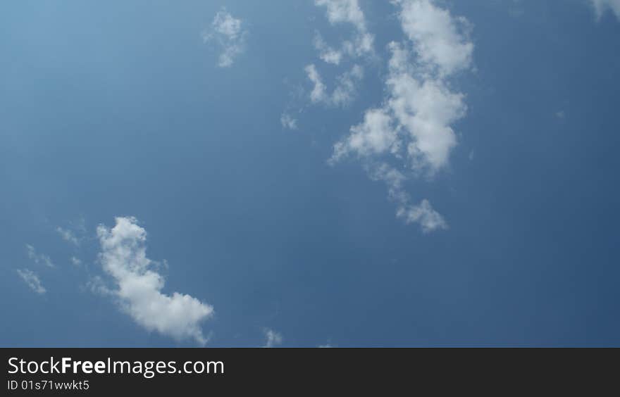 Cloudy Blue Sky