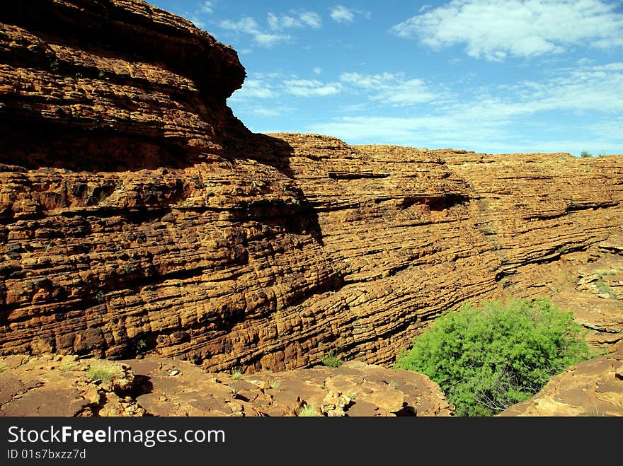 Erosion in George Gill Range, near Kings Canyon, Northern Territory - Australia. Erosion in George Gill Range, near Kings Canyon, Northern Territory - Australia.