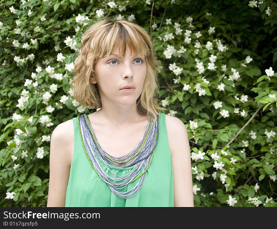 Young Girl In Nature