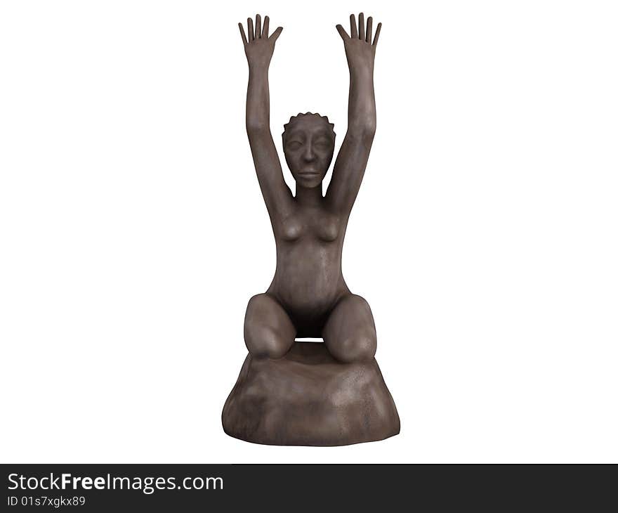 Old_african_statuette