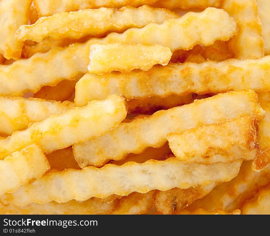 A close up of tasty fries