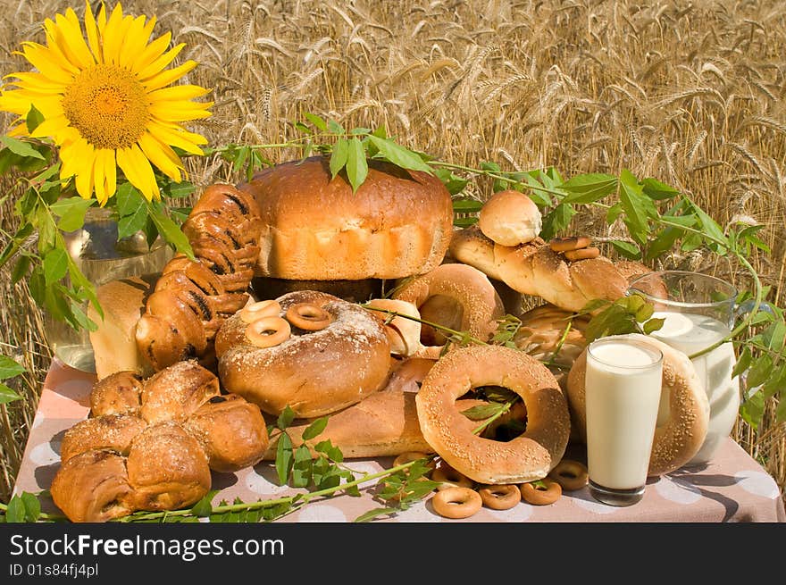 Has ripened a bread crop.