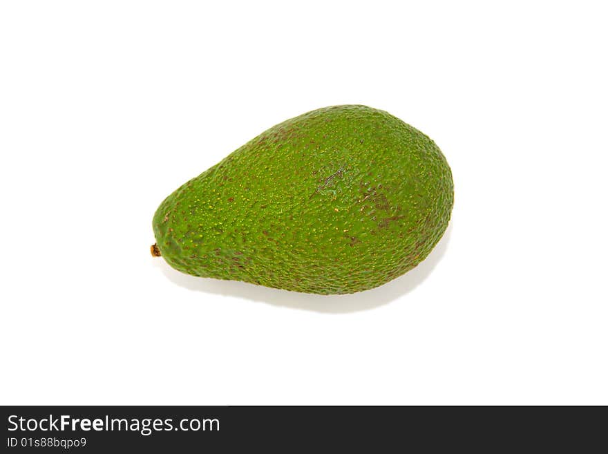 Avocado isolated on a white background