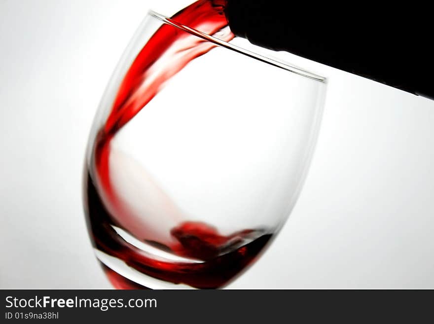 Pouring Red Wine