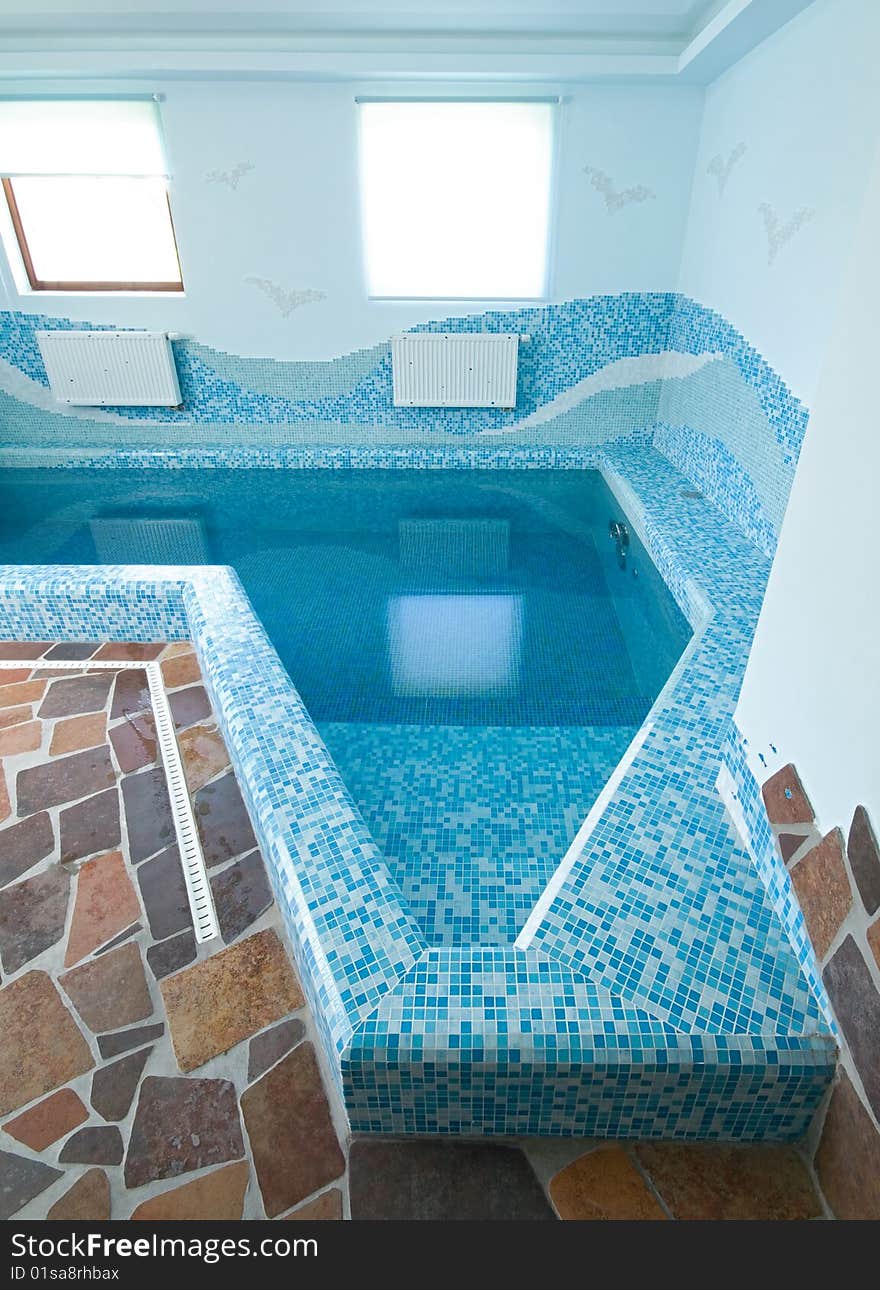 Interior Of A Swimming Pool