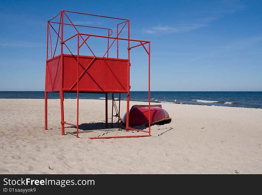 Lifeguard post