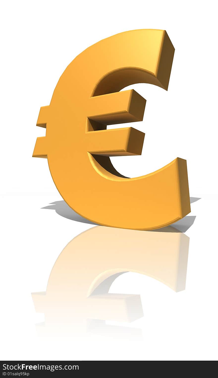 Isolated Euro Symbol