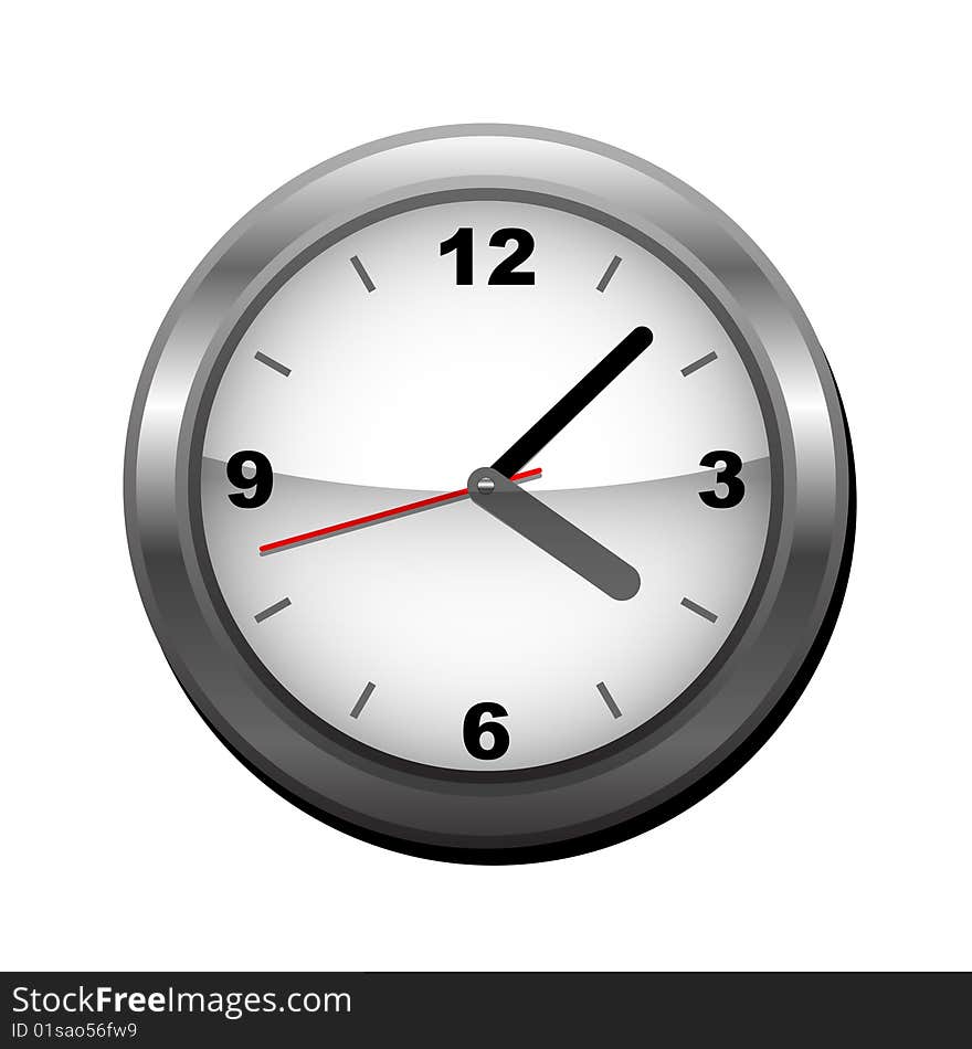 Wall clock (vector)