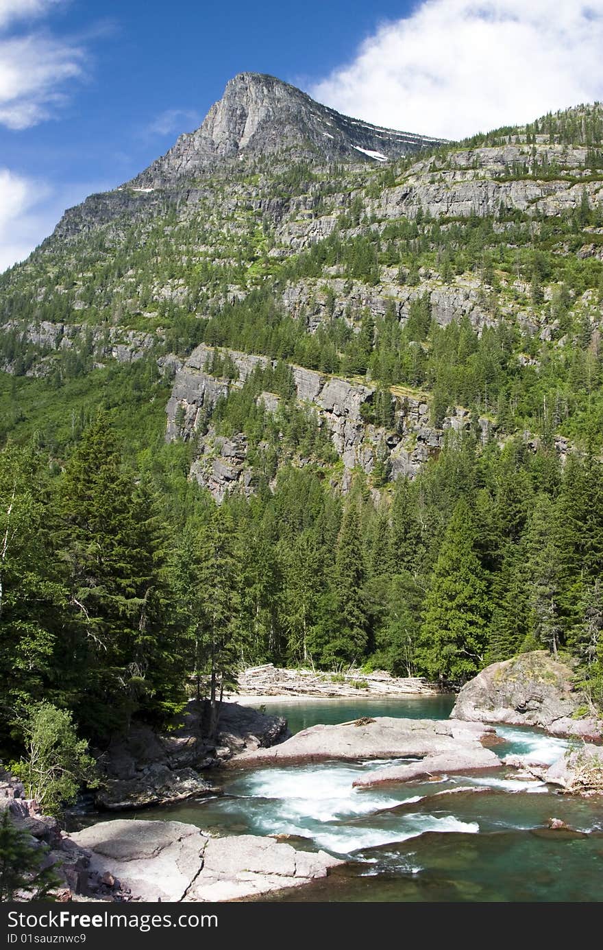 McDonald Creek in Glacier National Park