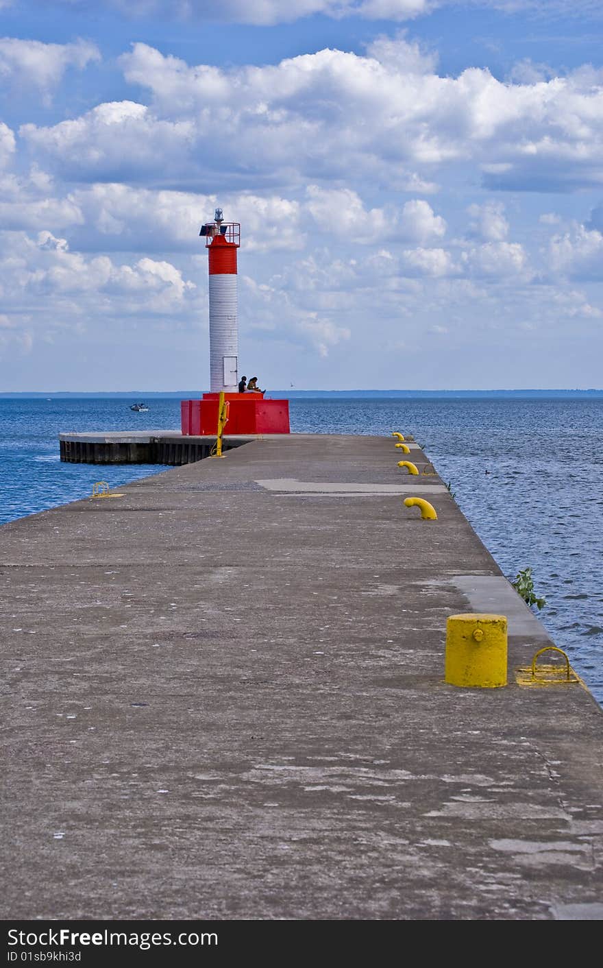 Lighthouse on the pier