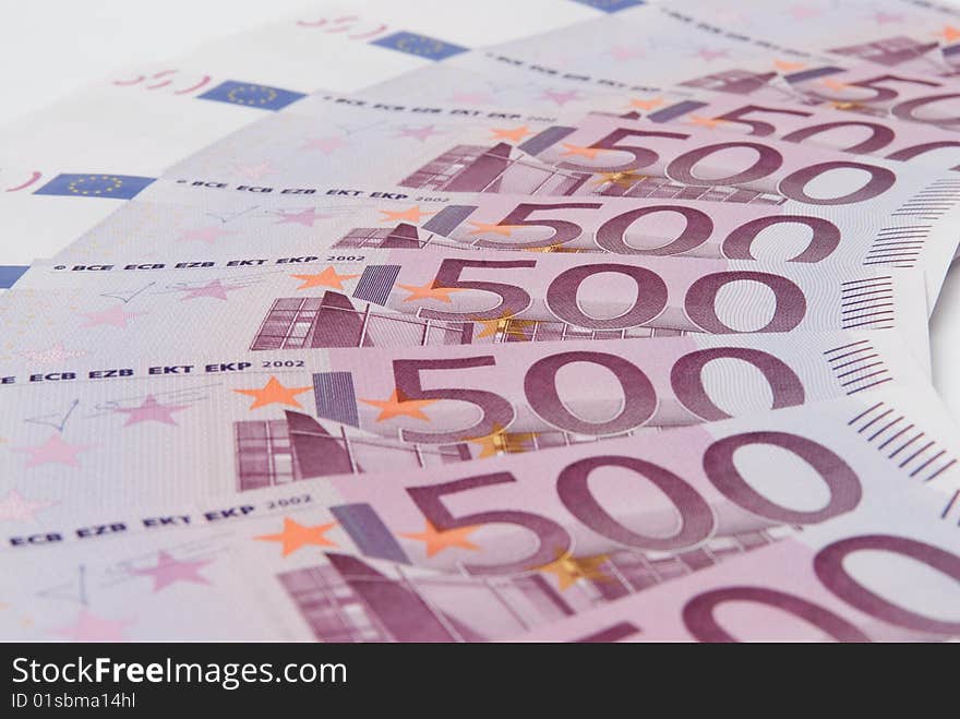 Background of the the some euro banknotes