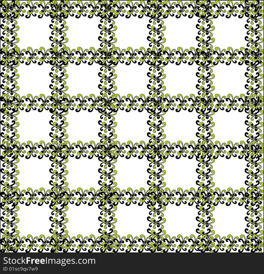 Seamless floral background pattern