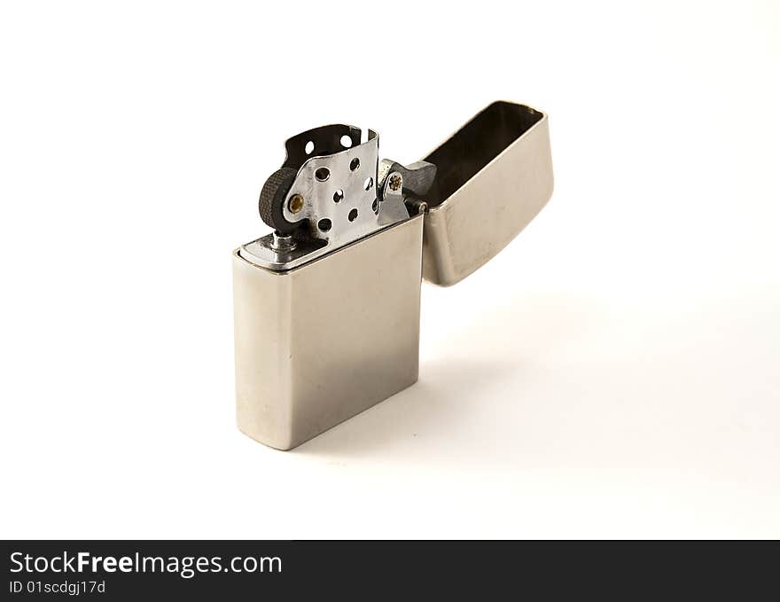 Cigarette lighter on white background.