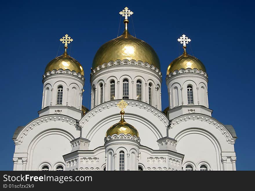 Transfiguration cathedral in Diveevo, Russia