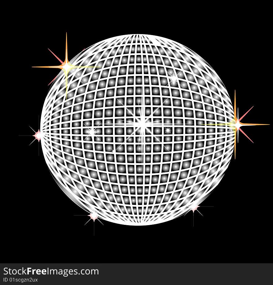 Disco reflector ball