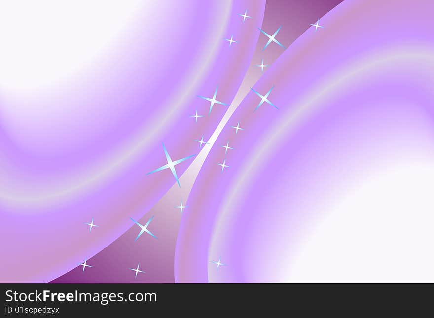 Vector abstract stars