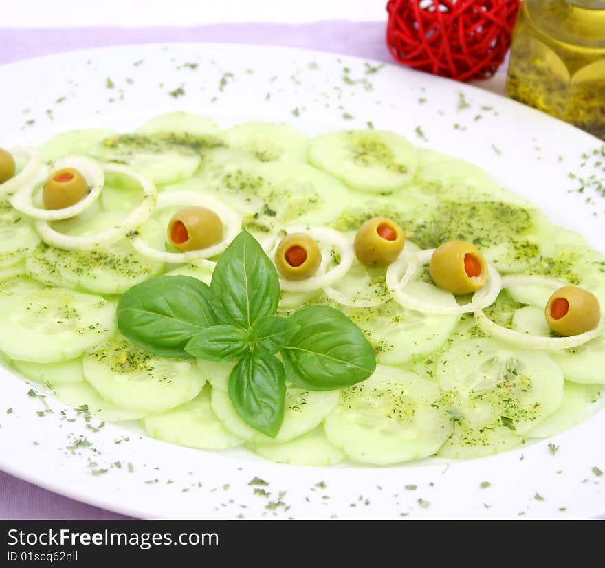 Cucumber salad