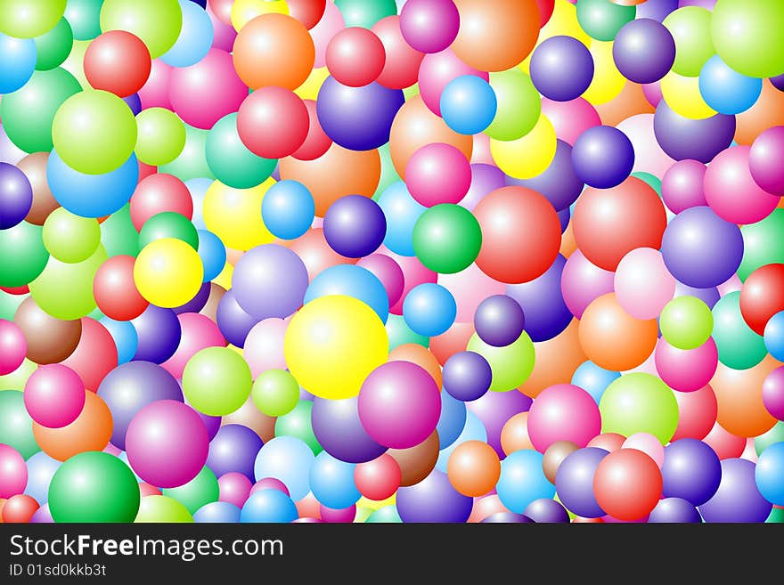 Varicoloured Balls.