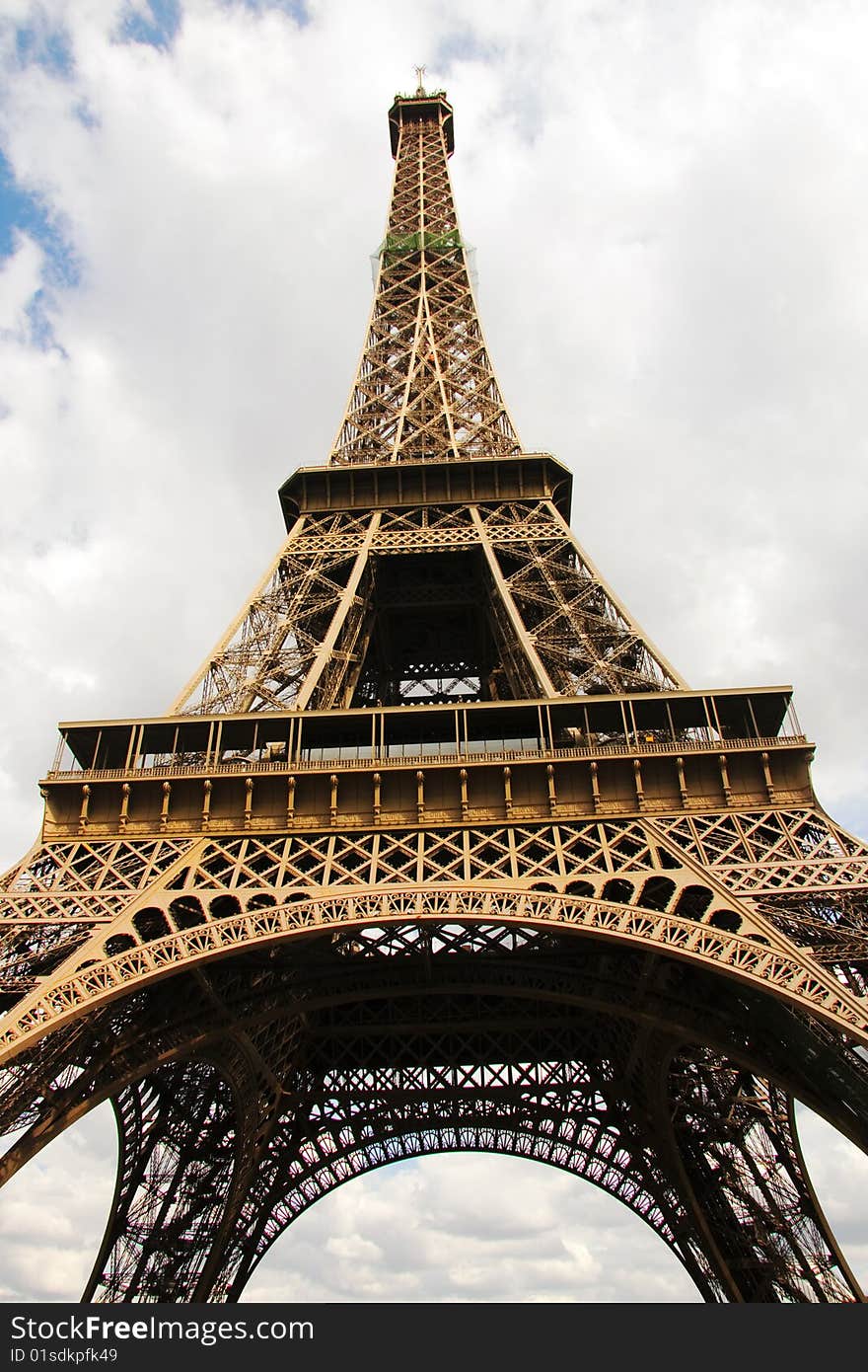 Eiffel Tower In Paris