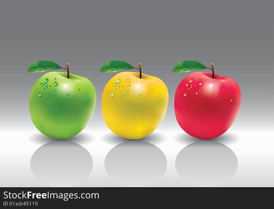 Color Apples.