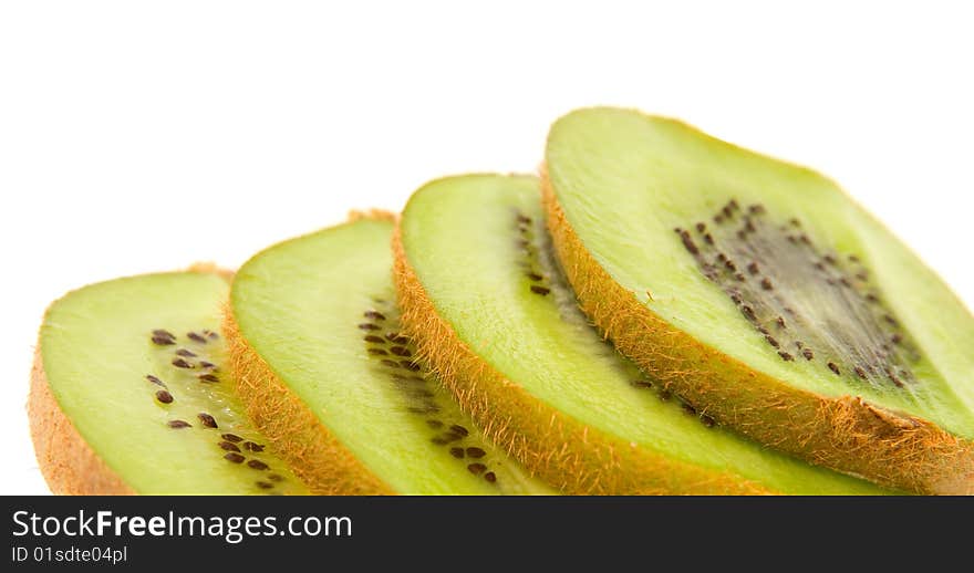 Kiwi isolated on white background