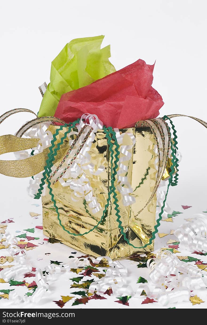 Party bag full of gifts for that special person. Party bag full of gifts for that special person