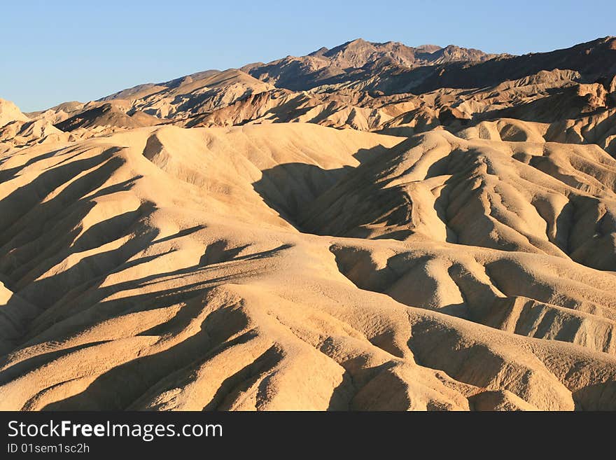 Zabriskie Point, Death Valley, California