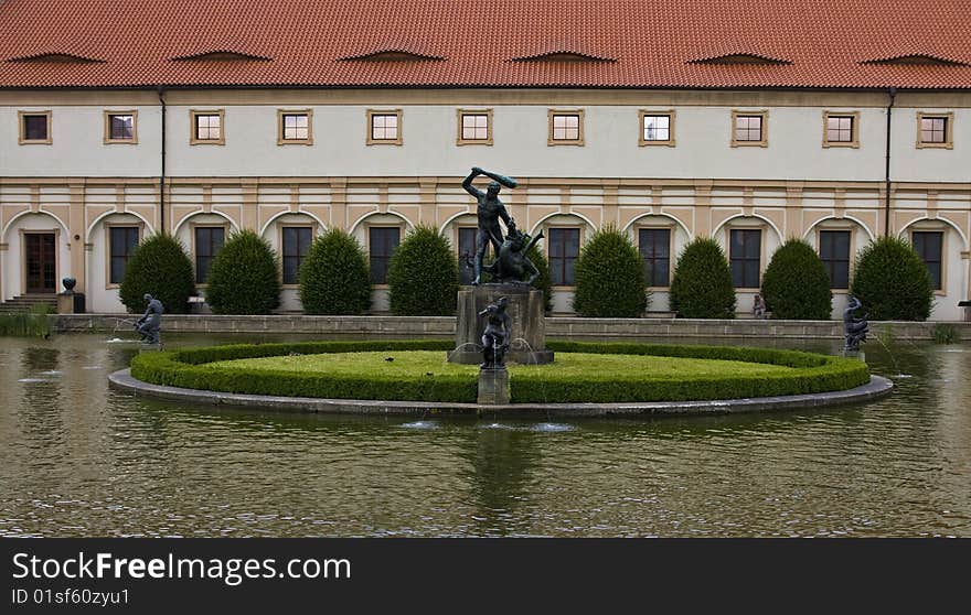 Wallenstein Garden is probably the first palace garden in Prague. It belongs to the Wallenstein Palace, nowadays the seat of the Senate of the Czech Republic.