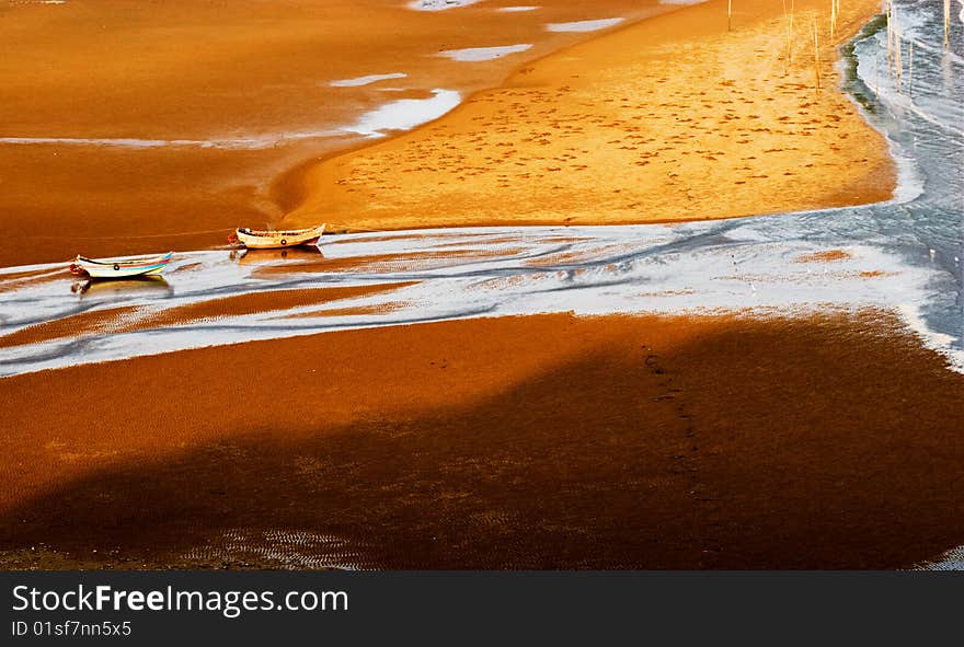 Yellow beach