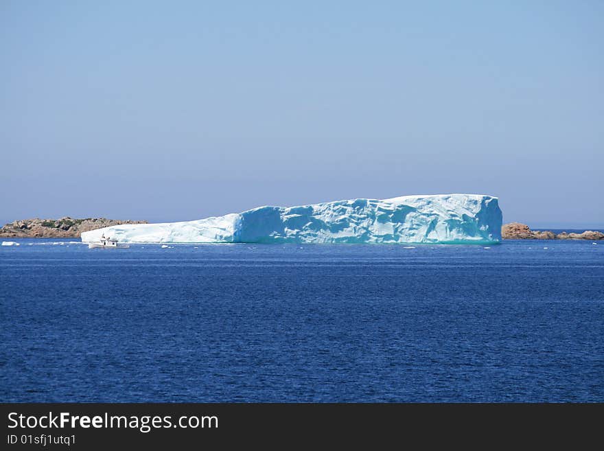 Iceberg off the coast of Newfoundland