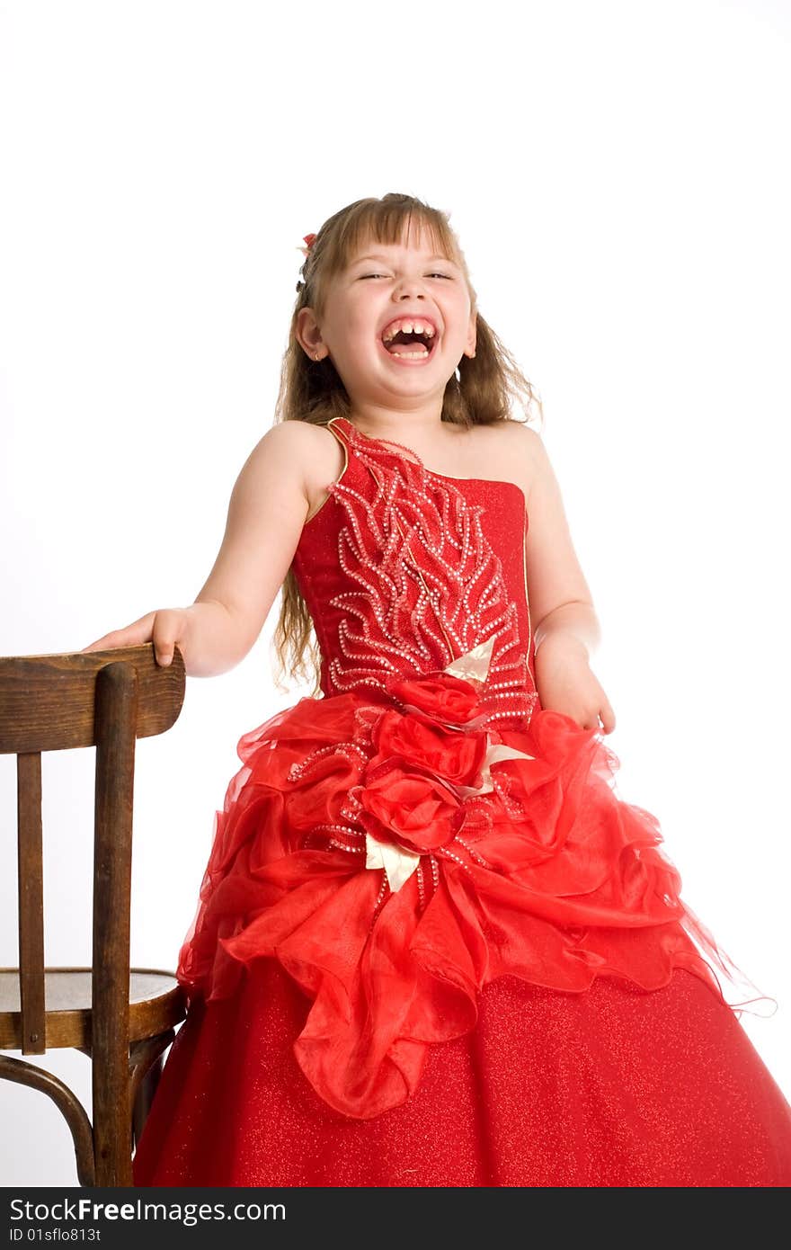 Girl With Chair