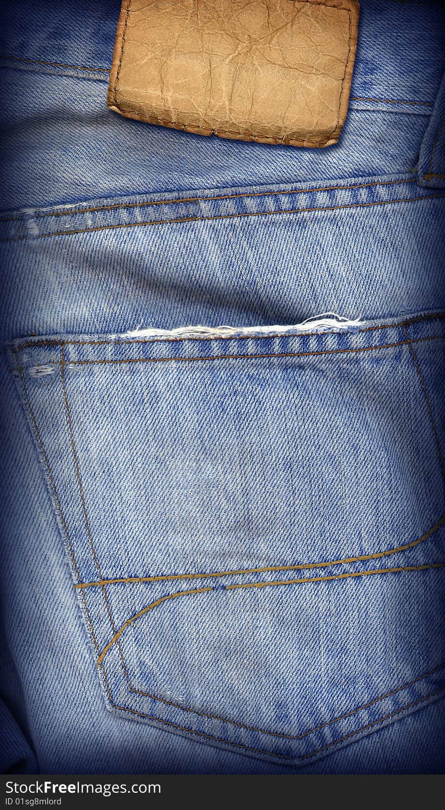 This is a scan of a vintage blue jean texture. This is a scan of a vintage blue jean texture.