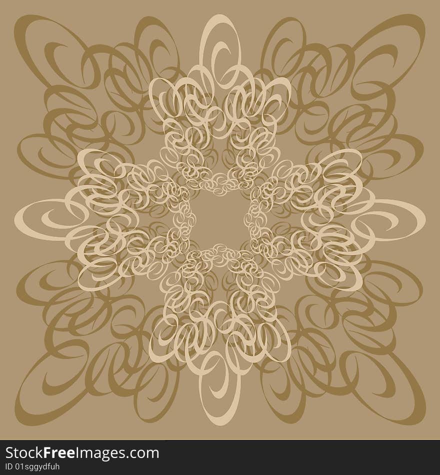 Vector illustration of decorative pattern. Vector illustration of decorative pattern