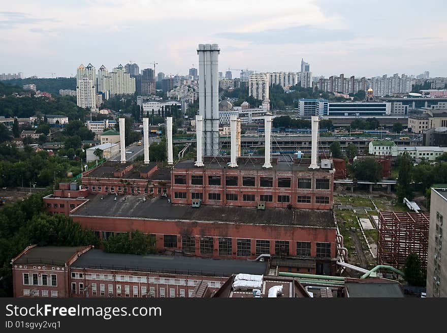 Industrial buildings and warehouses in Kiev