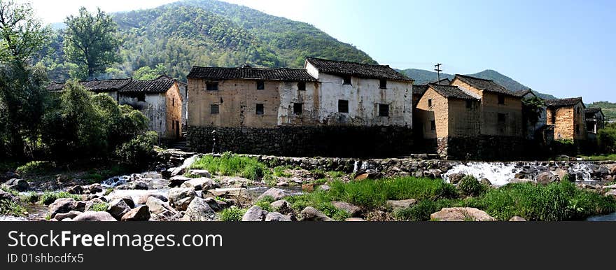 Beautiful Village In China