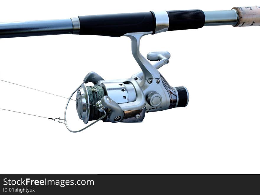 Foldable fishing rod and accessories for fishing. Spining. Foldable fishing rod and accessories for fishing. Spining.