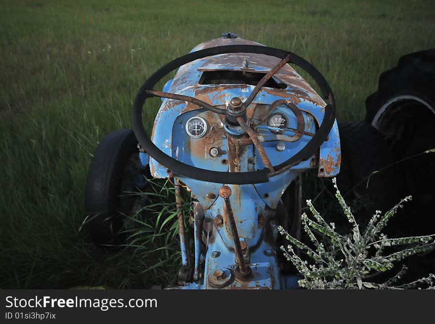 Old tractor