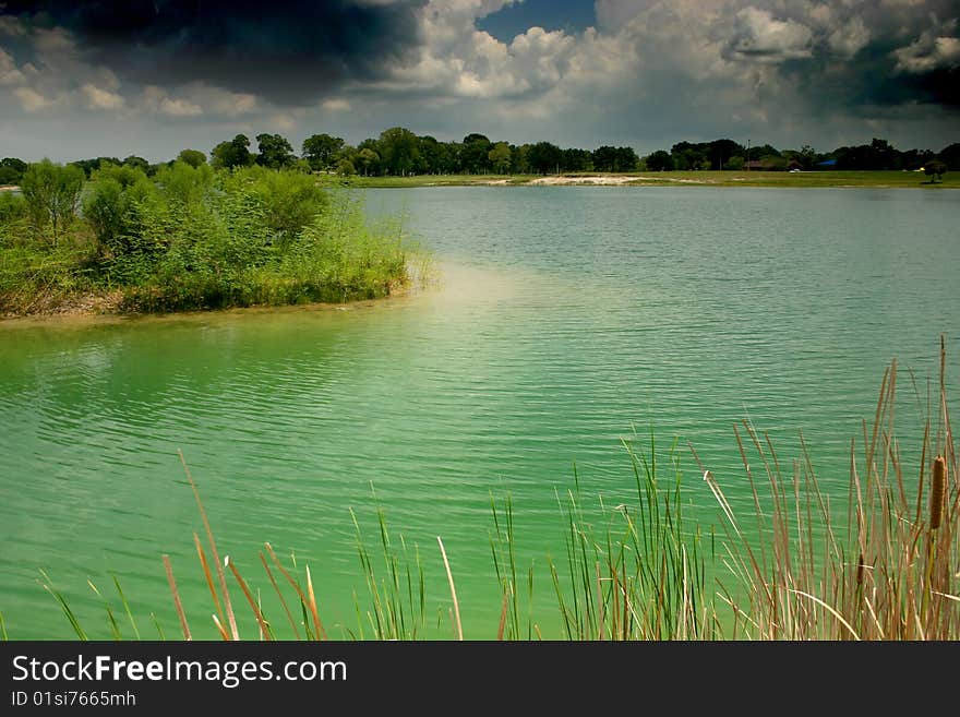 A small lake