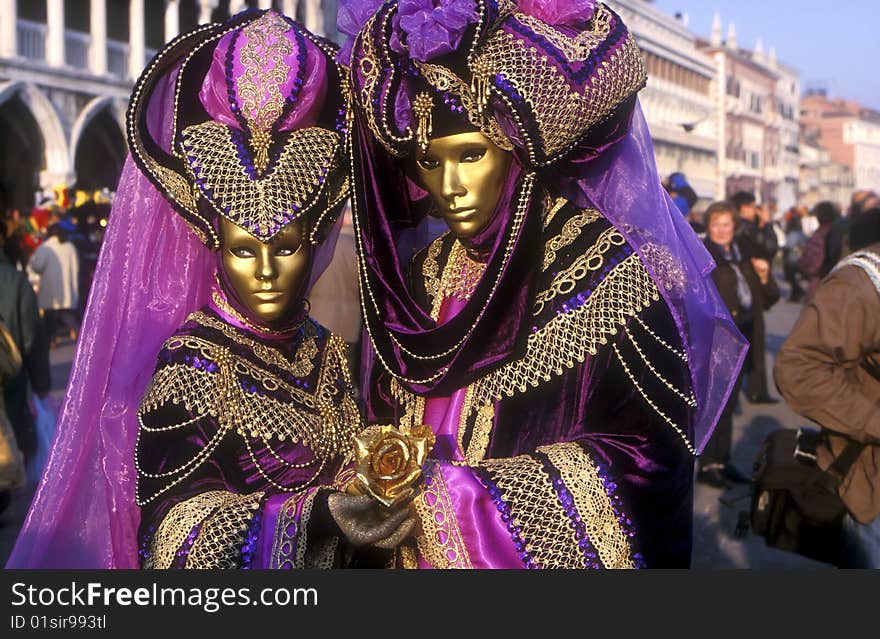 Purple Pair Venice