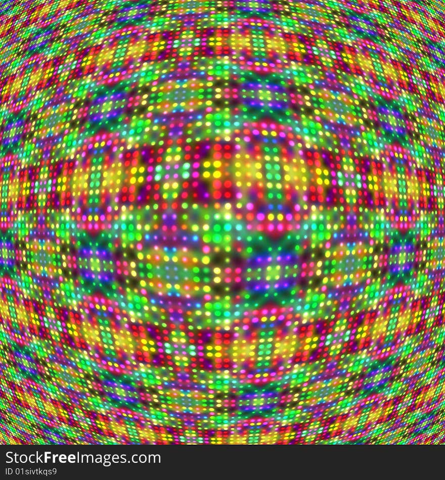 Colored Lights Pattern