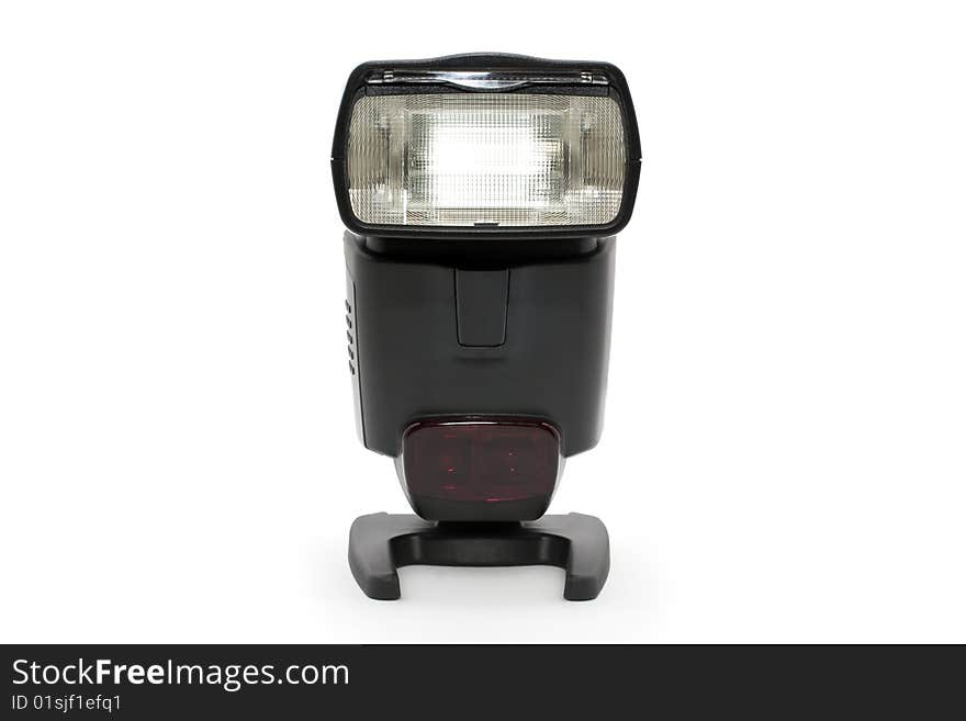 Strobe Flash light for SLR Camera with white background