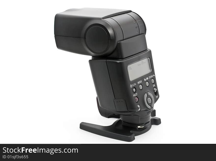 Strobe Flash light for SLR Camera with white background