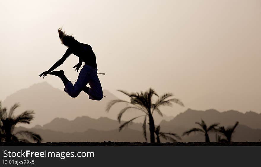 Outdoor jump