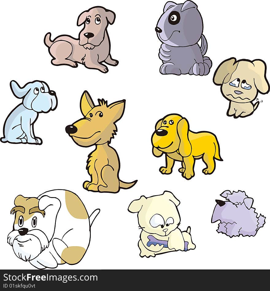 Dog set one