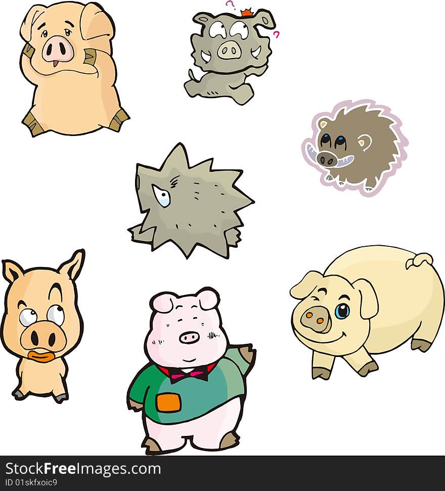 Pig Set One