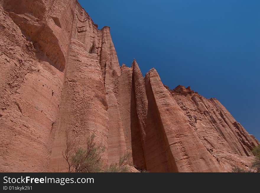 The Valley of Talampaya in San Juan, Argentina